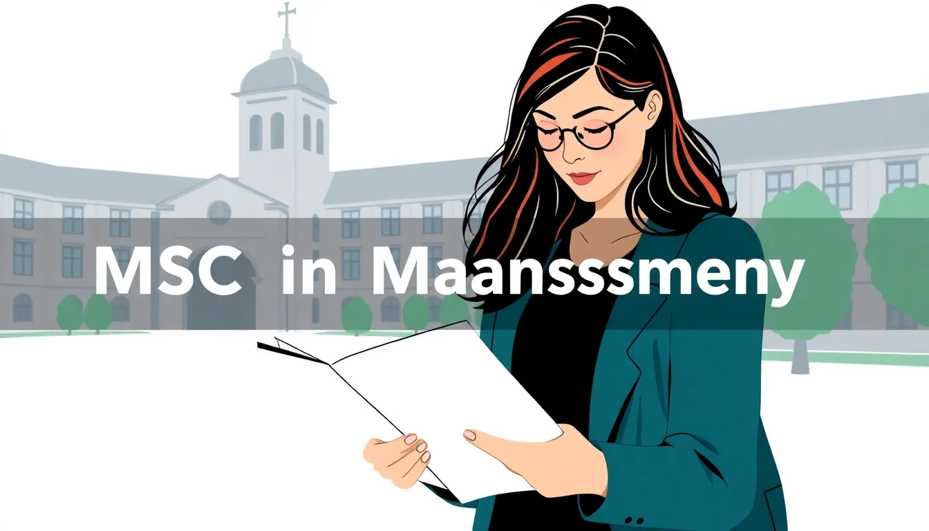 MSc in Management (MiM) Application Guide